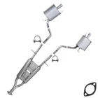 Stainless Steel Resonator Muffler Exhaust Kit Fits: 2007-2008 G35 2009-2013 G37 New. Price: $468.81.