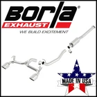 Borla S-type Cat-back Exhaust System Fits 09-15 Mitsubishi Lancer Ralliart 2.0L New. Price: $1139.99.