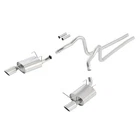 Borla 140375 S-type Stainless Cat Back Exhaust 2011-2014 Ford Mustang 3.7 V6 New. Price: $1477.24.