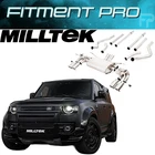 Milltek SSXLR234 Exhaust For 23-26 Land Rover Defender 130 V8 Valved W/polished New. Price: $4199.75.