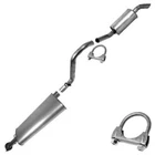 Exhaust Muffler With Resonator Pipe Kit Fits: 2002-2004 Oldsmobile Bravada 4.2L New. Price: $245.81.