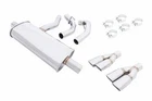 Megan Axle Back Exhaust Stainless Steel Quad Tips For 14-UP Mercedes Benz CLA250 New. Price: $467.43.