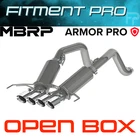 Mbrp S7030304 Pro Series Axle-back Exhaust W/quad Tips For 2014-2019 Corvette C7 Used. Price: $1038.24.