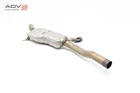 2017 2025 Audi A4 Allroad 2.0L Exhaust Center Muffler Resonator Pipe Oem -cut- Used. Price: $179.99.