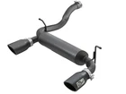 Afe 49-48067-B Series 2.5IN 409 Ss Axle-back Exhaust W/ Black Tips 2018+ Fits J New. Price: $764.69.