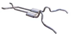 Pypes SGN10S 2.5" Street Pro Exhaust System W/x-pipe For 62-67 Chevy Nova/ii New. Price: $659.79.