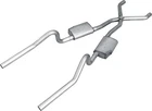 1970-74 Mopar E-body Valance Exit 2-1/2" Crossmember Back System With Street Pro New. Price: $797.99.