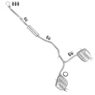 Direct-fit Exhaust Muffler Assembly Kit Fits: 2018-2020 Honda Accord 1.5L New. Price: $476.94.