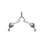 Corsa 21274 3IN Dual Rear Exit Cat-back Exhaust System With 4.5IN. New. Price: $2054.15.
