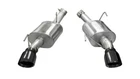 Corsa 2005-2010 Ford Mustang Shelby GT500 5.4L V8 Black Xtreme Axle-back New. Price: $1218.99.