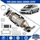 For 2006-2009 2010 2011 Honda Civic 1.8L L4 Exhaust Manifold Catalytic Converter New. Price: $59.63.