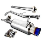Fits 1998-2002 Accord 4CYL Titanium Burnt Tip Catback Exhaust Muffler W/silencer New. Price: $167.99.