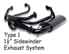 Vw Type 1 Bug " Sidewinder Exhaust System Header Muffler And J-tubes Empi New. Price: $435.00.