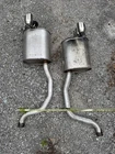 09 13 C6 Corvette Npp Bi-mode Mufflers Oem Gm Axle Back Exhaust 2.5'' Dual 64K Used. Price: $400.00.
