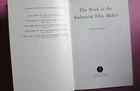 R70024 Work Of The Industrial Film Maker By John Burder - 1973 Hardcover Gut. Price: $23.32.