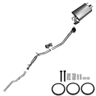 Front Pipe Resonator Muffler Exhaust Kit Fits: 2001-03 Highlander 2.4L Awd New. Price: $431.81.