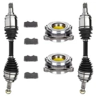 Front Cv Axle+brake Pads+wheel Hub Bearing Fits Toyota 4RUNNER 4.7L 2003-2009 New. Price: $227.10.