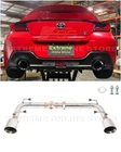 For 22-UP Toyota GR86 Subaru Brz Muffler Delete T304 Axle Back Dual Tips Exhaust New. Price: $3249.98.