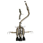 Invidia HS22CTRFGM3SBL R400 Black Tips Cat-back Exhaust For 22+ Civic Type-r FL5 New. Price: $1848.41.