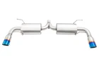 Megan 4" Dual Titanium Burnt Tip Axle Back Exhaust For Mazda RX8 RX-8 09-11 New. Price: $356.00.