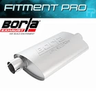 Borla 400478 Proxs Universal Muffler 2.25IN Offset/center 4X9.5 Oval T304 Ss New. Price: $132.99.