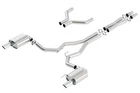 Borla Atak Cat-back 3" Exhaust W/ 4" Tip 2015 Ford Mustang Gt 5.0L V8 New. Price: $1949.99.