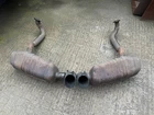 Porsche Exhaust System Boxster Cayman Muffler Auspuf 98111123101 98111123100 Used. Price: $369.00.