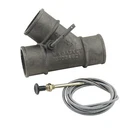 Mr. Gasket 5424 Iron Exhaust Pipe Cutout With Cable, 2" Diameter New. Price: $104.95.