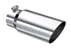Mbrp T304 Universal Exhuast Tip Single Wall Angle Cut 5'' Out 4'' Inlt 12" Lengt New. Price: $119.99.