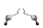 Corsa 21276BLK Touring Axle-back Exhaust System Fits Select Ford Mustang New. Price: $1699.99.