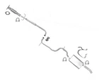 1995 Ford Taurus Mercury Sable 4DR Sedan V6 3.0L Exhaust Pipe System New. Price: $232.00.