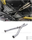 For 97-04 Chevrolet Corvette C5 T-304 Stainless Steel 2.5" Mid Pipe Exhaust New. Price: $299.98.