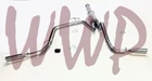 Stainless Dual Split Rear Exit Catback Exhaust System 16-22 Toyota Tacoma 3.5L New. Price: $229.95.