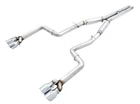 Awe Track Catback Exhaust W/ Chrome Tips For 2015+ Dodge Challenger 6.4L/6.2L Sc New. Price: $1925.00.
