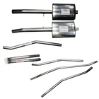 Triuph TR6 New Dual Exhaust System Stainless Steel Bell 1972-76 Made The Uk. Price: $799.00.