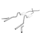 For Chevy Bel Air 55-57 Exhaust System Pypes 409 H-bomb Crossmember-back New. Price: $676.79.