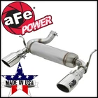 Afe Rebel Series 2.5" Axle-back Exhaust System For 07-18 Jeep Wrangler 3.6L 3.8L New. Price: $563.35.