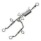 Stainless Steel Muffler Assembly Kit Fits 2002-2003 QX4 2002-04 Pathfinder 3.5L New. Price: $342.81.