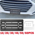 10-60PCS Universal License Plate Holders Mounting Relocator Bumper Bracket Kit New. Price: $135.68.