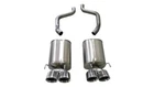 For Corsa 2009-2013 Chevrolet Corvette (C6) 6.2L Polished Xtreme Axle-back New. Price: $1920.99.