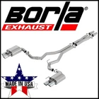 Borla Atak 3" Cat-back Exhaust System Fits 2018-23 Ford Mustang Gt Coupe 5.0L V8 New. Price: $2629.99.