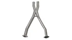 Corsa Performance 14131 Exhaust X-pipe Fits 97-04 Corvette New. Price: $696.44.