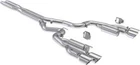 Mbrp 3" Race Profile Cat-back Split Exhaust Quad Tips For 2024+ Mustang Gt 5.0 New. Price: $854.99.