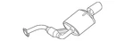 Genuine Nissan Exhaust Muffler 20110-ZY70A New. Price: $430.06.