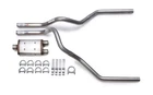 96-99 Gmc Sierra Truck 2.5" Mandrel Bent Dual Exhaust Kit Magnaflow Muffler New. Price: $292.99.