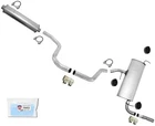 Muffler Pipe Exhaust System With Clamps For 08-12 Chevrolet Malibu 2.4L Gas Eng New. Price: $337.00.