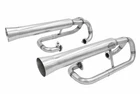 Stainless Steel Racing Duals Without Inserts Fits Vw Dune Buggy Empi 56-37 New. Price: $469.95.
