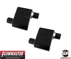Flowmaster 842518 Super 10 Muffler 2.5" Inlet/offset Outlet 409S - Pair New. Price: $199.90.