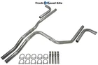 Cadillac Escalade 2001-2006 2.5" Dual Exhaust Kit Side Exit No Muffler Tip New. Price: $199.99.