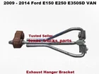 9C2Z5A242C 2009 To 2014 Ford E150 E250 E350 Van Exhaust System Hanger Bracket Used. Price: $29.00.